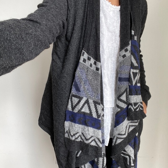 Pixley Sweaters Left Nwt Pixley Aztec Open Front Sweater Poshmark